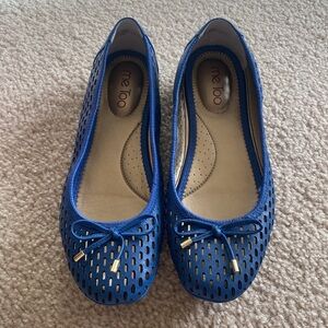 Me too cobalt blue Fayla6 flat shoes